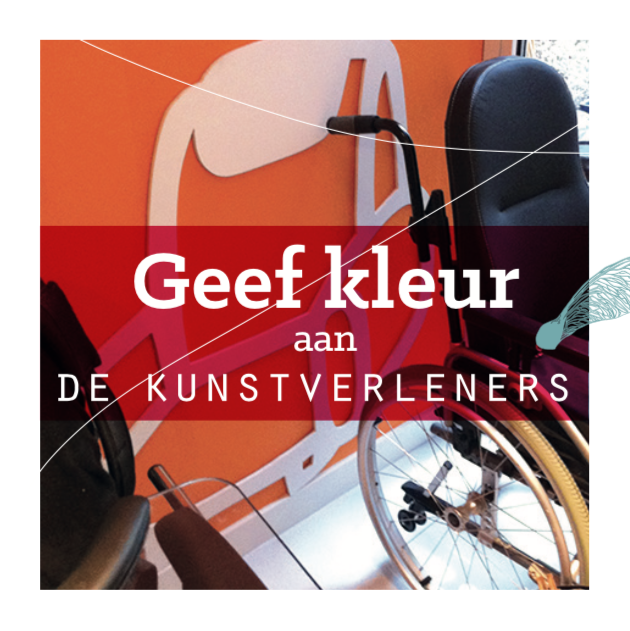 De Kunstverleners Geef Kleur actie